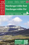 Hardangervidda KOMPASS Hardangervidda Ost, Wander - Radkarte 1 : 50 000
