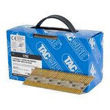 Tacwise 1752 Extra Verzinkte Constructienagels 2,8/50 mm, 34°, 1600 Stuks | D-kop, Ringschacht, Onder 34°, op Papierstrip