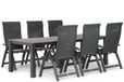 Presto Tarenta/Valley 240 cm dining tuinset 7-delig