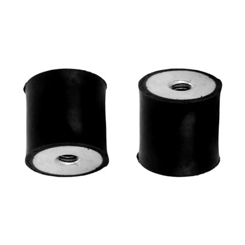 2x Silentblock Rubberen Buffer Schokdemper M6x6mm