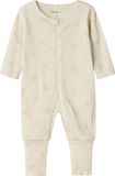 NAME IT NBNNIGHTSUIT ZIP FF RAINY KOALA NOOS Baby Pyjamas Unisex Beige Gestreept Lange mouw 62