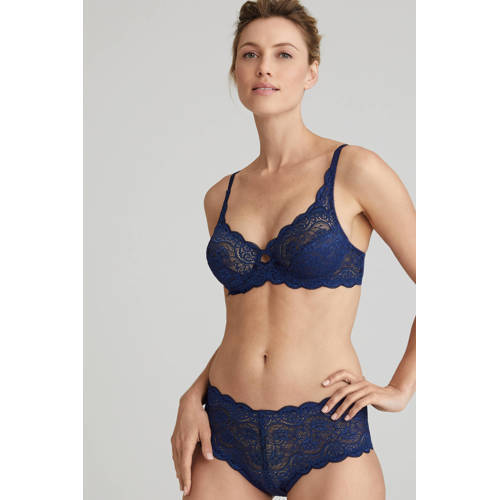 Triumph Triumph niet-voorgevormde beugelbh Amourette 300 donkerblauw