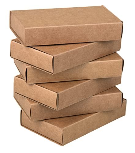 Rayher Luciferdozen XL, 6 dozen, 11 x 6,5 x 2 cm, blanco, kraft karton