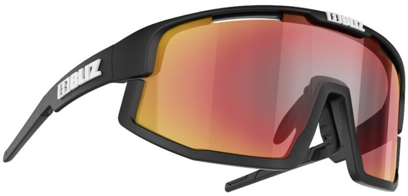 Bliz Vision Bril, matt black-matt black jawbone/brown-red multi