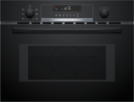 Bosch Serie 6 CMA585GB1 - Inbouwmagnetron met heteluchtfunctie - 44 liter - Zwart