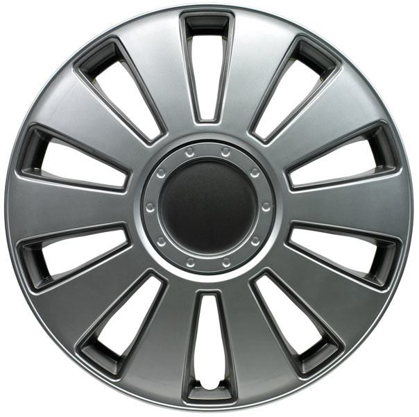 AutoStyle set Pennsylvania 16-inch zilver/charcoal grijs