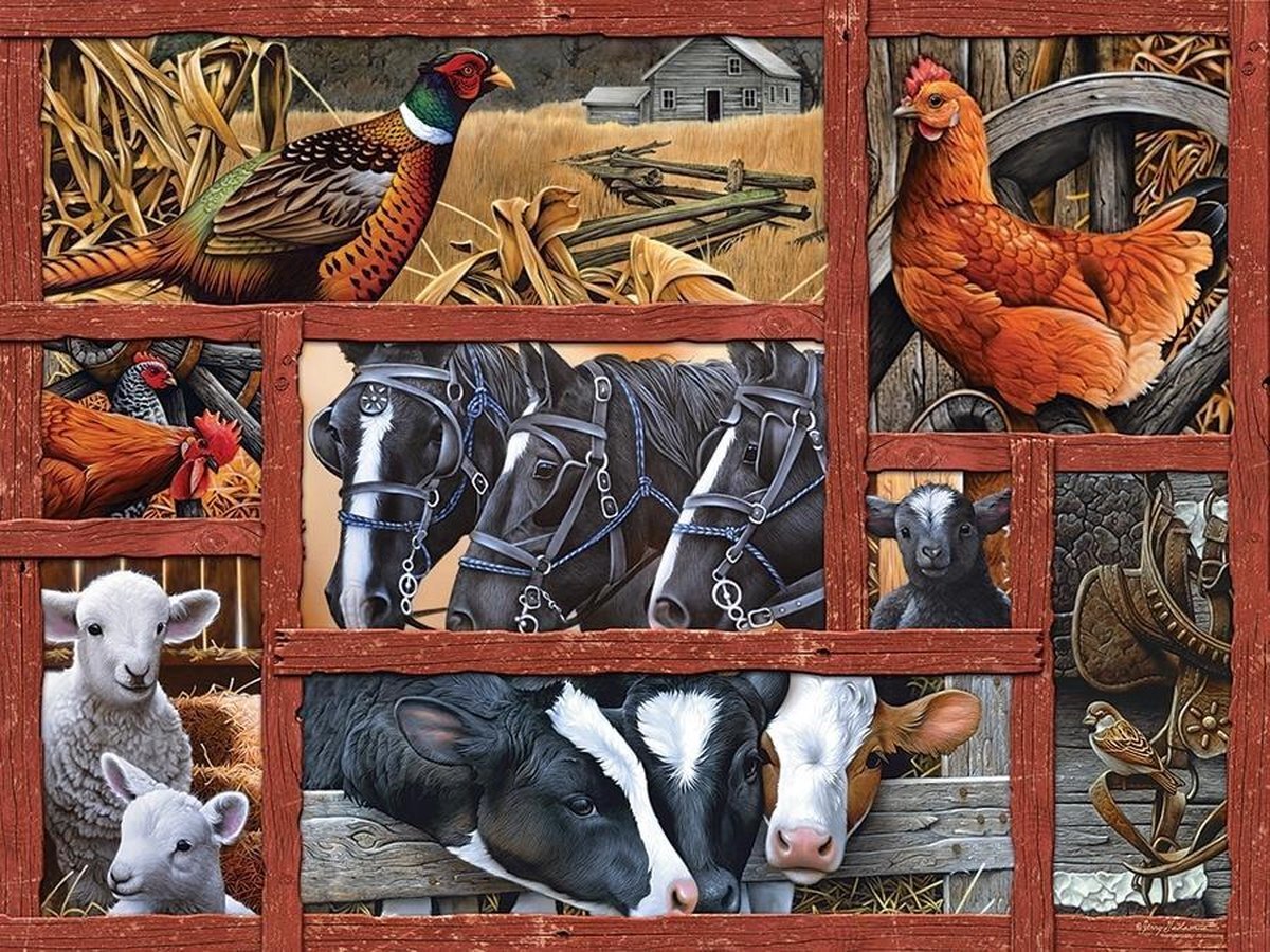 Cobble Hill Legpuzzel Farmyard Friends 275 Stukjes