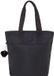 Kipling Hanifa black noir damestas van polyester met een ritssluiting en een tablet- en telefoonvak.