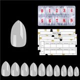 Goodbitz® Nageltips Almond 500 stuks