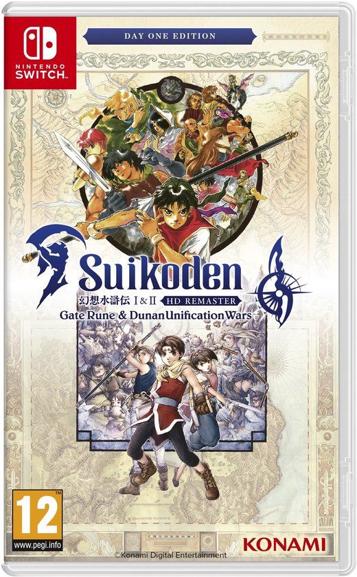 Suikoden 1 & 2 HD Remake - PS5 - Standard Edition - Blu-ray