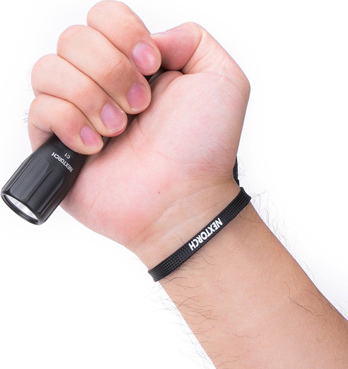 Nextorch C1 LED Zaklamp - Zwart - 1x AA batterij