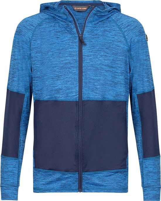 Evert fleece vest heren - Blauw - Maat S - Mannen
