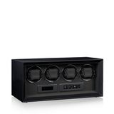 Heisse & Söhne - Watch Guard 4 - Horlogeopwinder - Zwart - voor 4 horloges