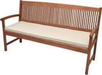 Beautissu Tuinkussen Base BK - Bankkussen 150x48cm natuur