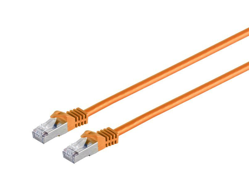 Microconnect SFTP710O Netwerkkabel Oranje 10 m Cat7 S/FTP