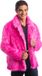 CHAKS - Roze kunstbontjas voor volwassenen - XL