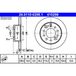 ATE Lot De 2 Disques De Frein 24.0110-0298.1 Hyundai 58411-2c000