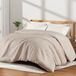 Housse de couette 155x220 cm, beige