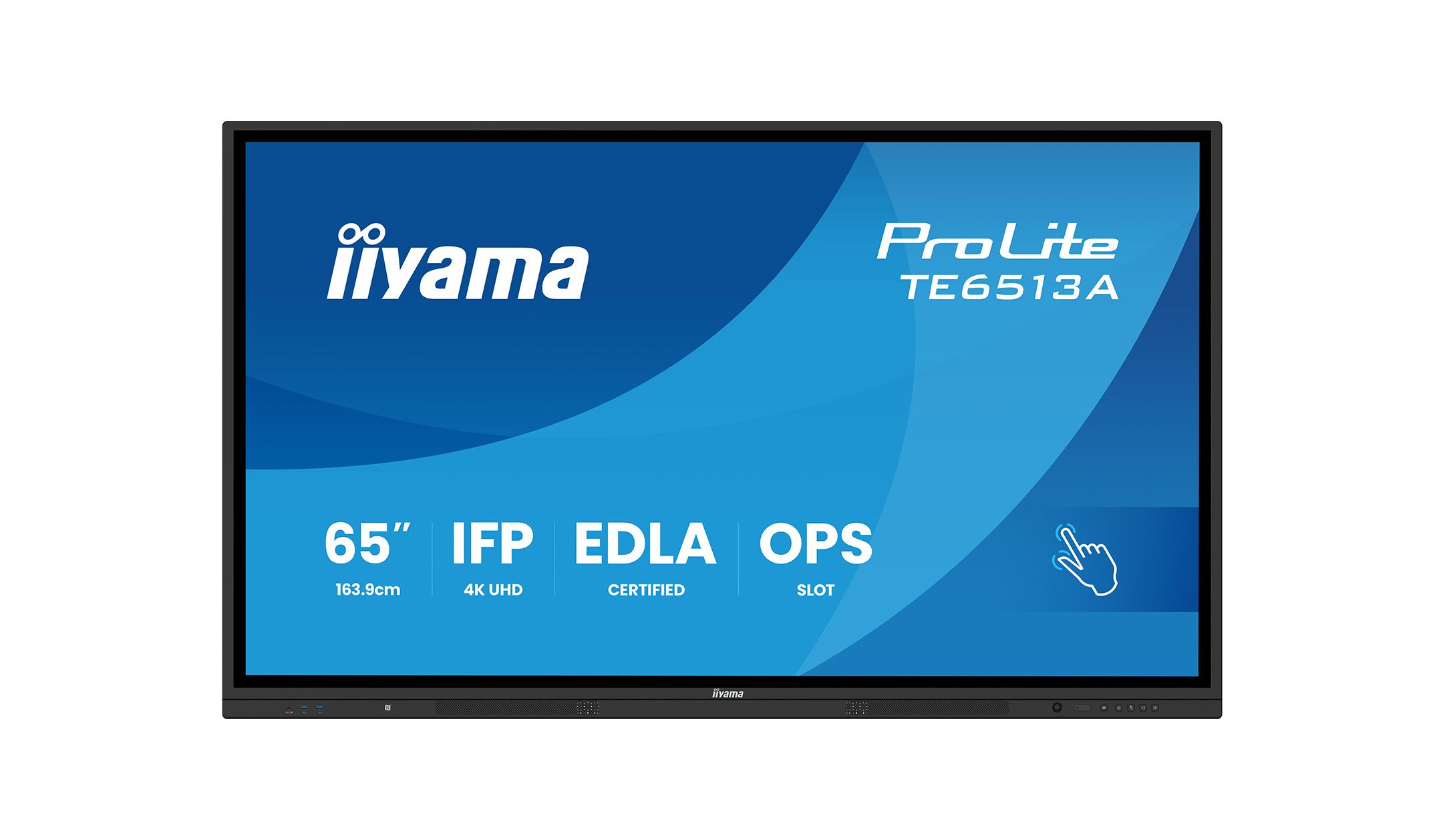 iiyama TE6513A-B3AG ProLite 65" interactief scherm, Google EDLA-gecertificeerd