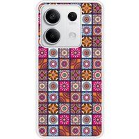 Xiaomi Redmi Note Patchwork mandala verstevigd hoesje met sublimatie bedrukking