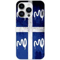1001 coques Apple iPhone 15 Pro Drapeau Martinique Bedrukt Siliconen Hoesje