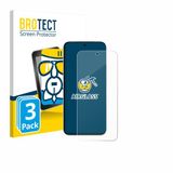 BROTECT Screenprotector 3 Stuks voor Vivo iQOO Z11 Beschermglas transparant