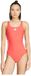 Adidas 3 Stripes C-back Zwemkleding Rood 44 Vrouw