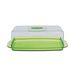 excèlsa "Saturno" groene kaasstolp & bord 30 x 17 x 10