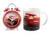 Home Disney Set met wekker en beker, porselein, rood, uniek, 2 stuks