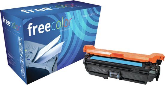 K&U Printware GmbH Freecolor 3525C-FRC Lasertoner 7000 pagina's Cyaan tonercartridge