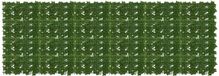 vidaXL Balkonscherm met bladeren Groen 300 x 100 cm