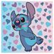 Stitch Disney Stitch Let Your Heart be Light - Muursticker - 33x33 cm