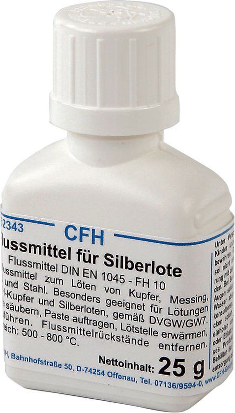 CFH Vloeimiddel voor Zilversoldeer - FM 343 25g