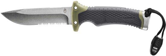 Gerber Ultimate Survival Fixed Blade 30-001830 Serrated Edge survivalmes