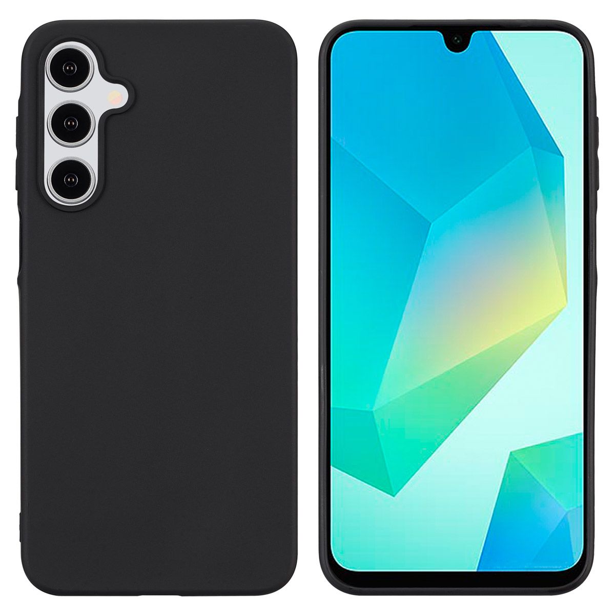 Accezz Color Backcover Samsung Galaxy A16 - Zwart