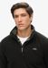 Superdry M2014194a Fleece Jas Zwart L Man