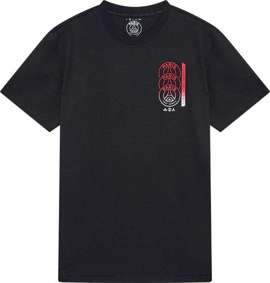 Paris Saint-Germain T-Shirt Heren - Maat S - Zwart