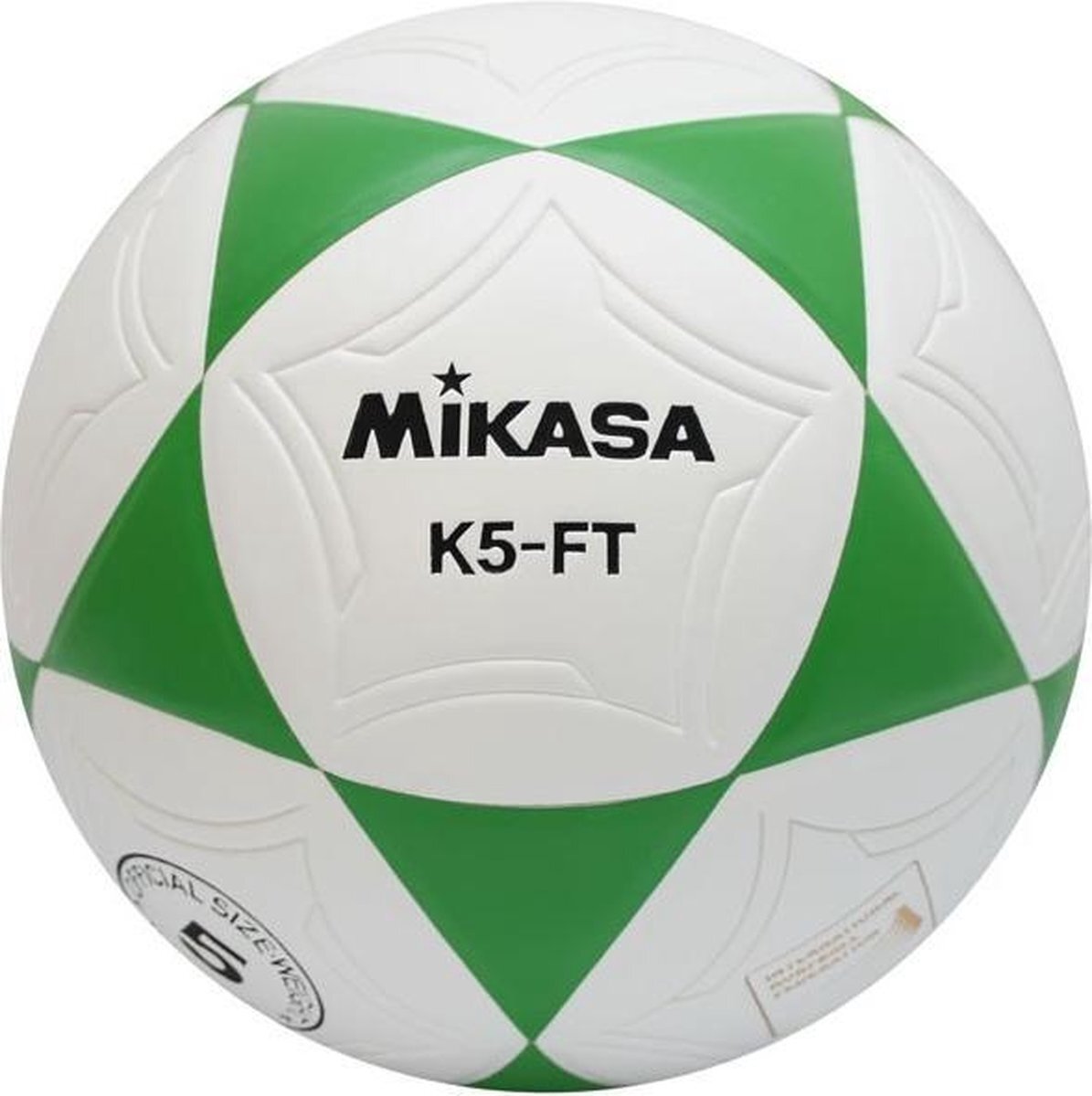 Mikasa K5-FT Korfbal - Korfballen - groen/wit - maat 5