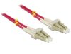 DeLOCK LC - LC Multimode OM4 Glasvezelkabel Violet 3m