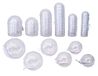 INNSPIRO Maxi Pack kunststof ballen transparant om op te hangen, 2-delig, 6 maten 63u, 0