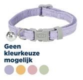 Trixie Kattenhalsband Geblokt Motief Assorti Halsbanden Lijnen Nylon 20-30x1 cm