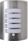 vidaXL Sierlijke RVS wandlamp met bewegingssensor