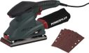Powerplus POWE40010 machine à poncer vibrante - 250W - papier abrasif 187 x 90 mm - 11000min-1 - avec 5 pièces
