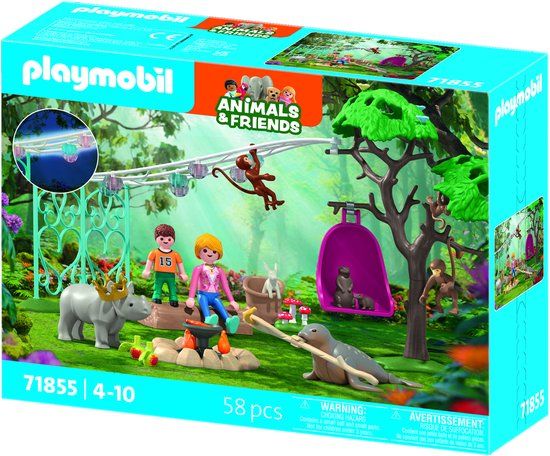 PLAYMOBIL Animals & Friends: Grappig verjaardagsfeestje - 71855