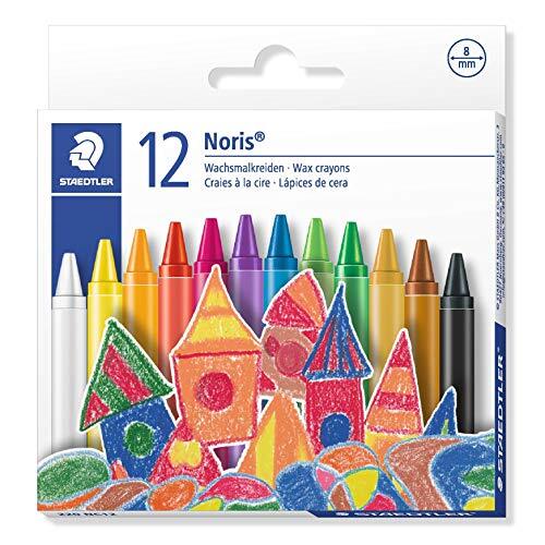 Staedtler Noris Club, 220 NC12 waskrijt, 12 stuks in etui