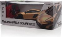 McLaren Afstand bestuurbare auto - Gold McLaren 675LT Coupe - 1:24
