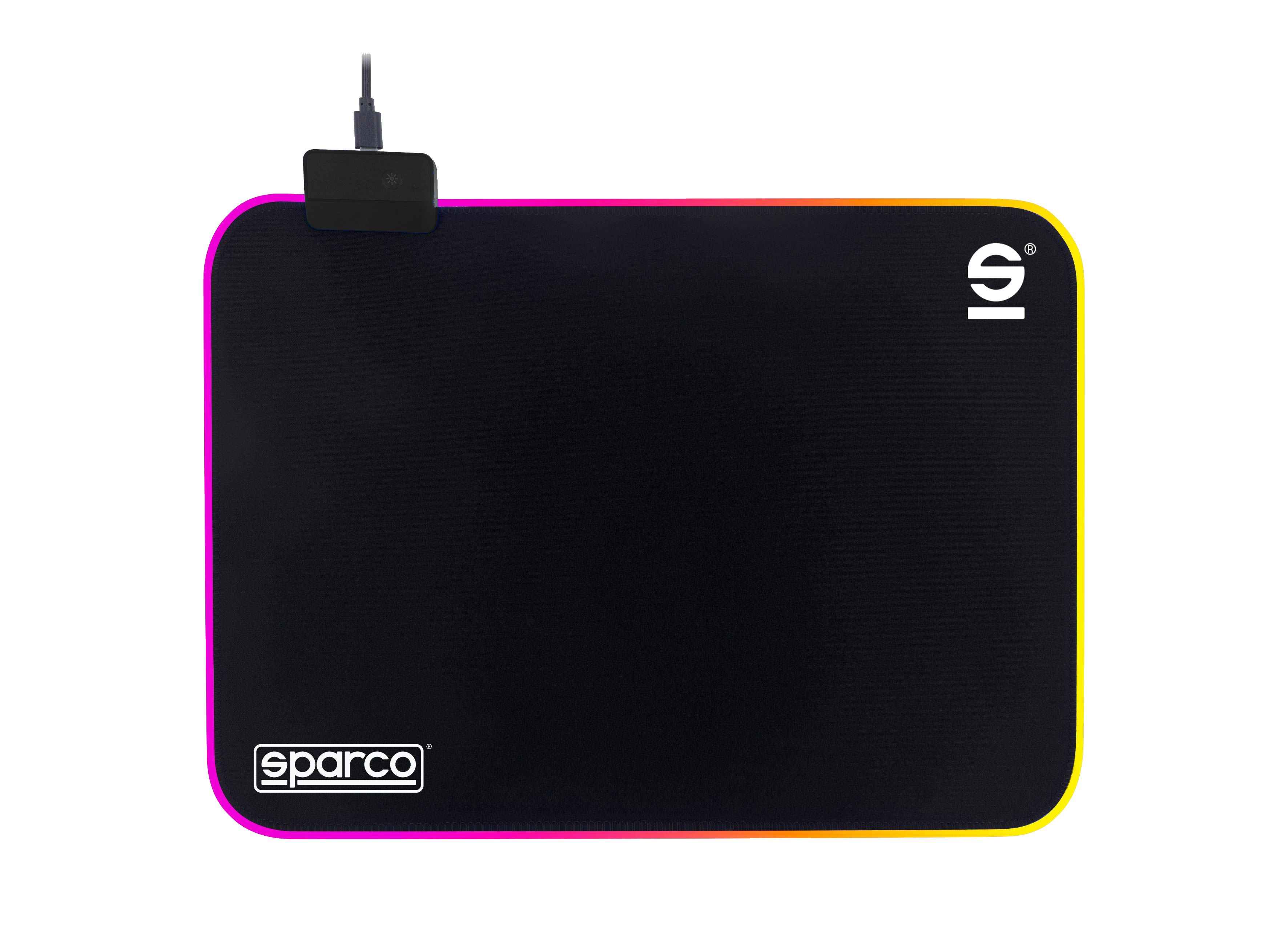 Sparco SPMOUSEPAD Game Mouse Pad - BlackBerry - 300 x 250 mm
