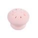 The Vintage Cosmetic Company Exfoliating Face Sponge with Silicone Bristles Gentle on Skin Skincare Accessory Pink Design