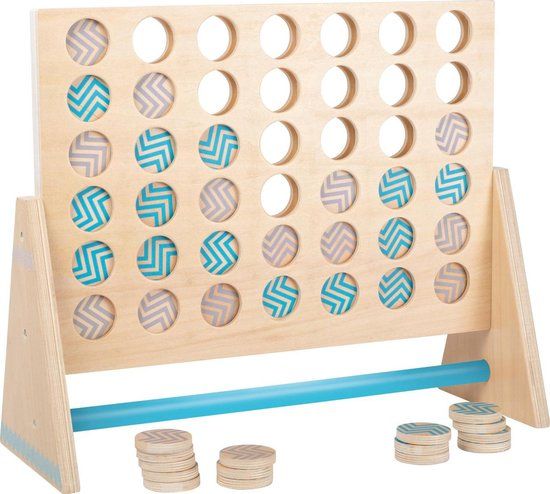 Small Foot - Houten Spel Four in a Row XXL - 43dlg.