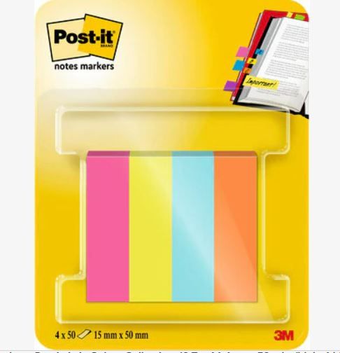 Post-it® Notes Markeerstroken - Poptimistic Colour Collection - 15 x 50 mm
